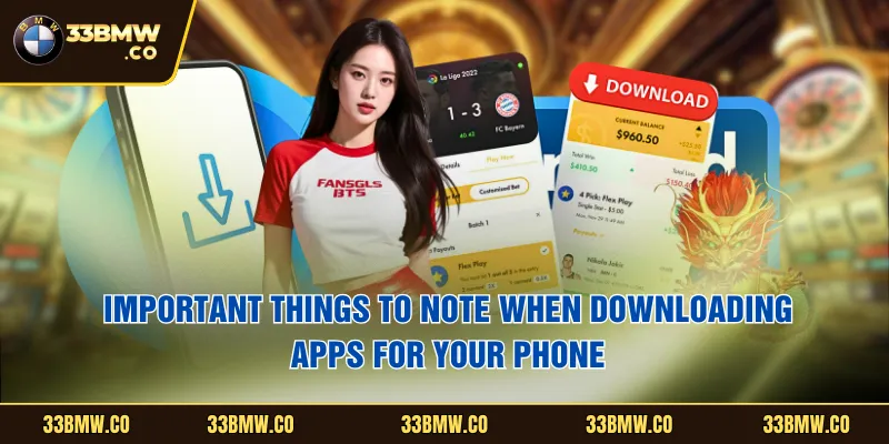 Important things to note when downloading apps for your phone.