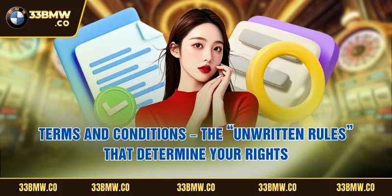 Terms and Conditions – the “unwritten rules” that determine your rights