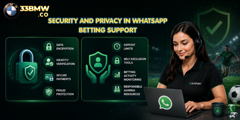 Security and Privacy in WhatsApp Betting Support
