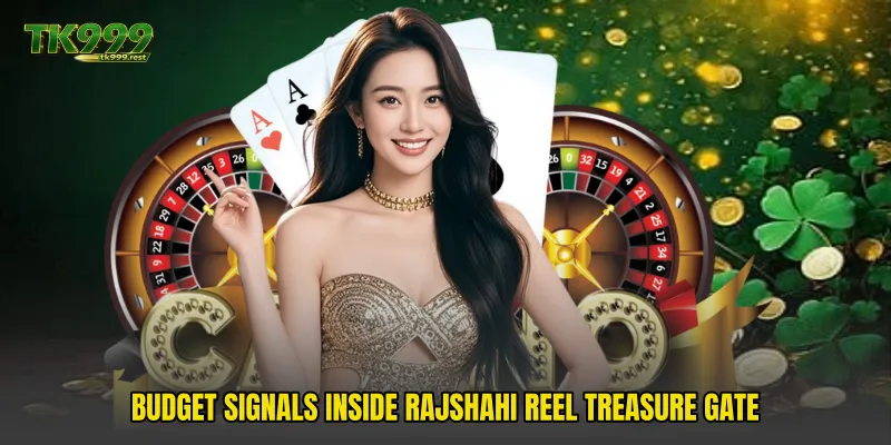 Budget signals inside Rajshahi Reel Treasure Gate